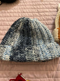 Crochet Beanie- Iceberg