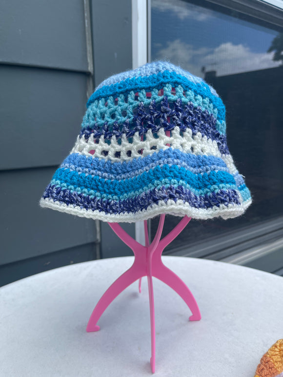 Mesh Bucket Hat- Snow Cone